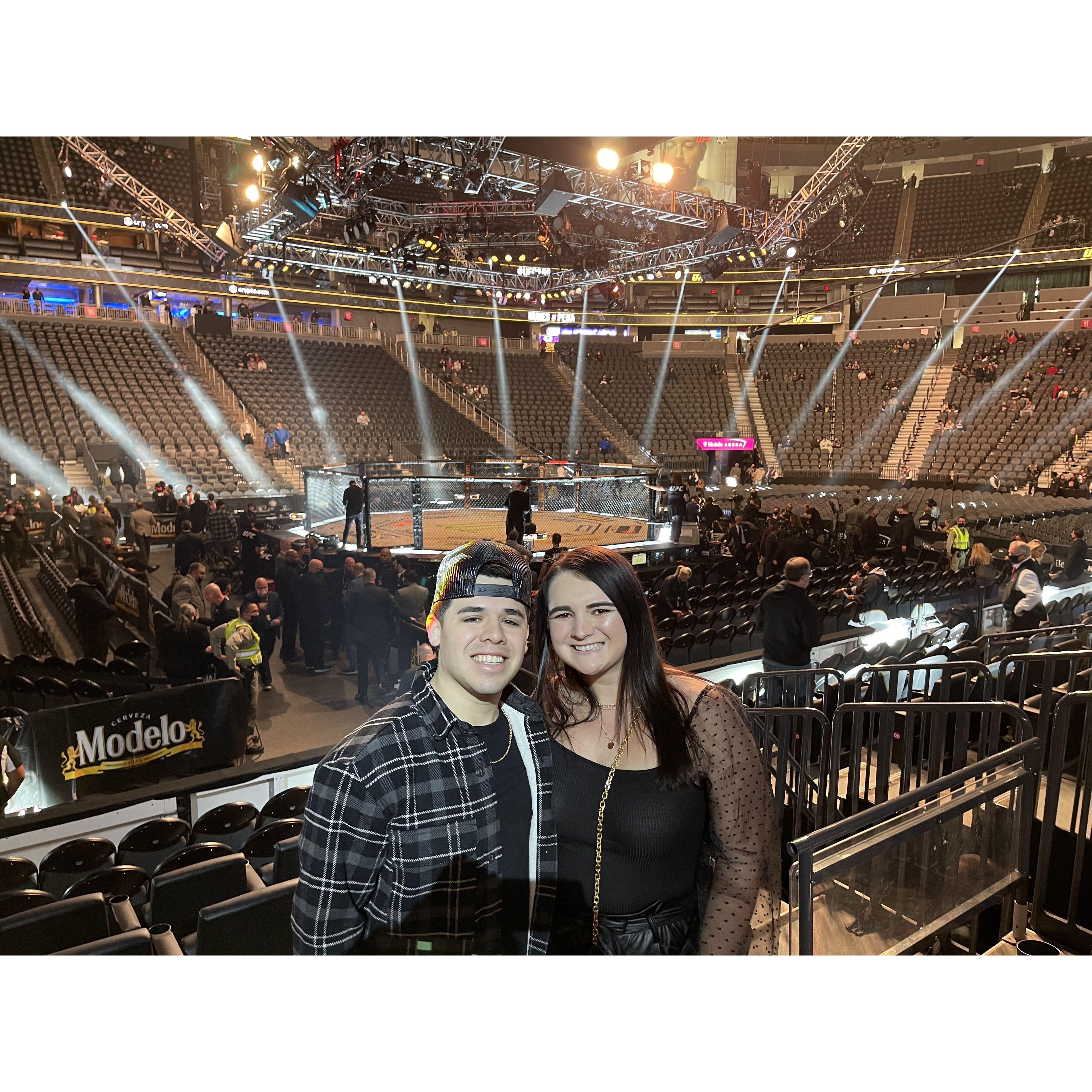 UFC 269 in Las Vegas