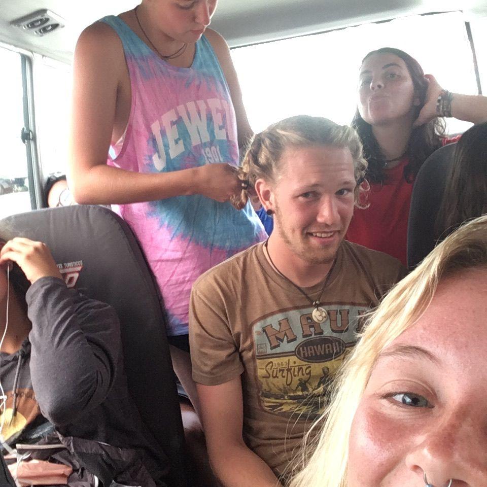 As friends on the long ride to Costa Rica