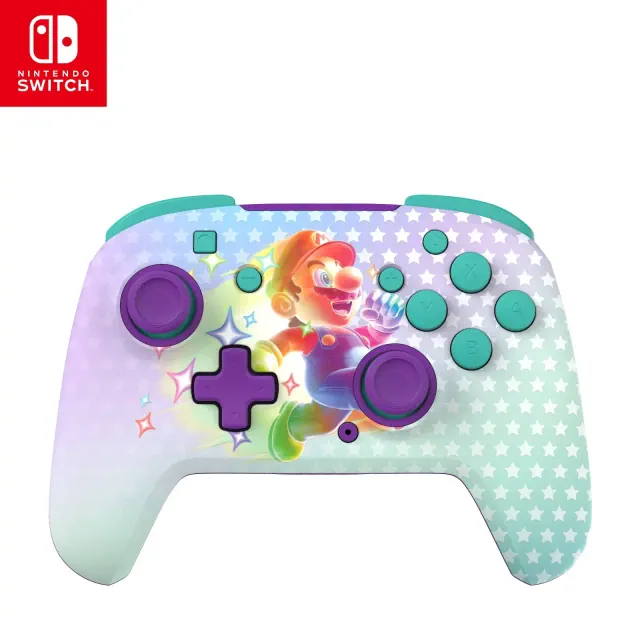 Turtle Beach Rematch Wireless Controller Invincible Mario - Nintendo Switch: Bluetooth, Motion Control
