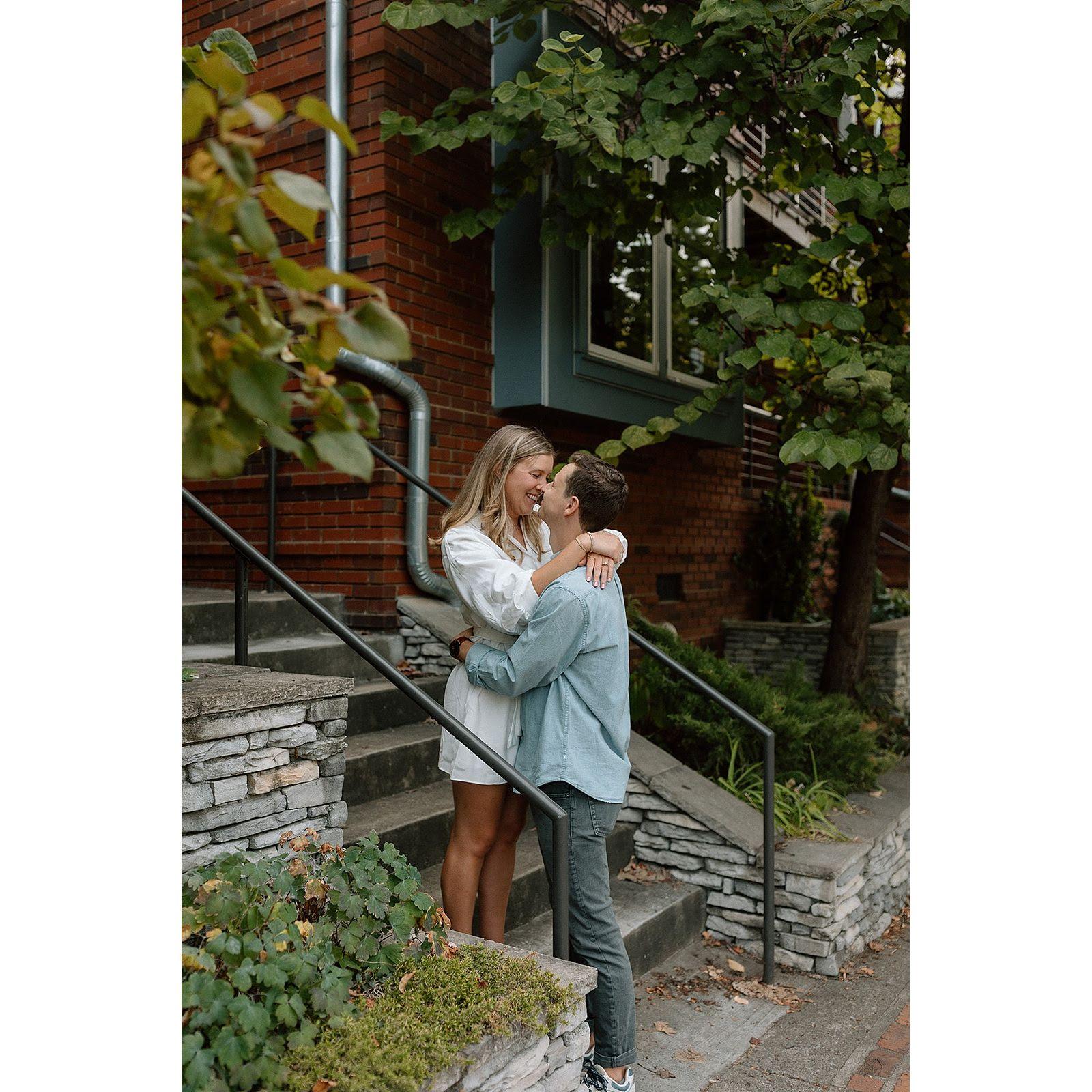 September 2023 - An engagement shoot we did in our former Nashville neighborhood, Germantown