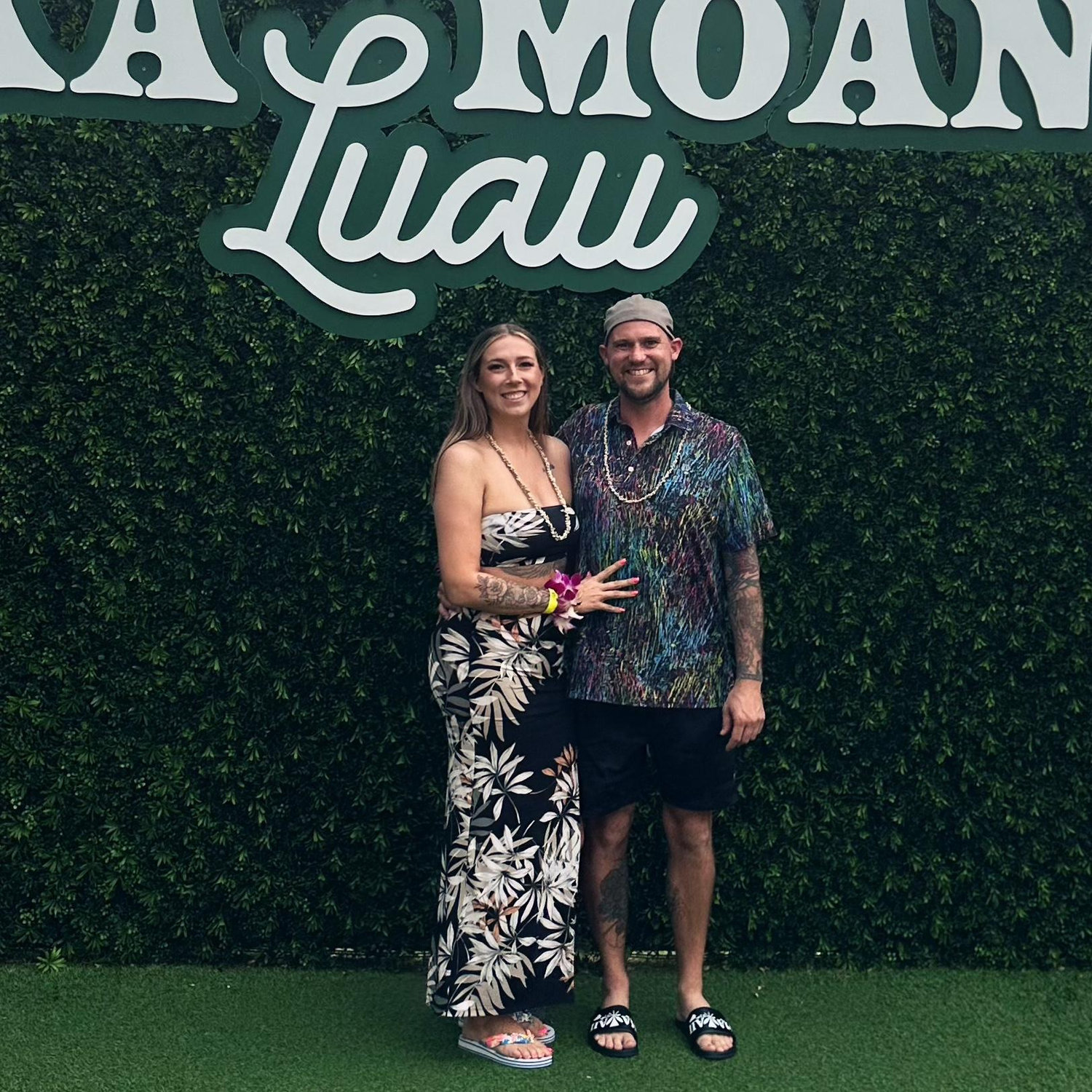 Danielle and Hayden in Hawaii October 2025.