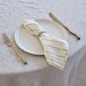 Linen Table Napkins, Set of 4
