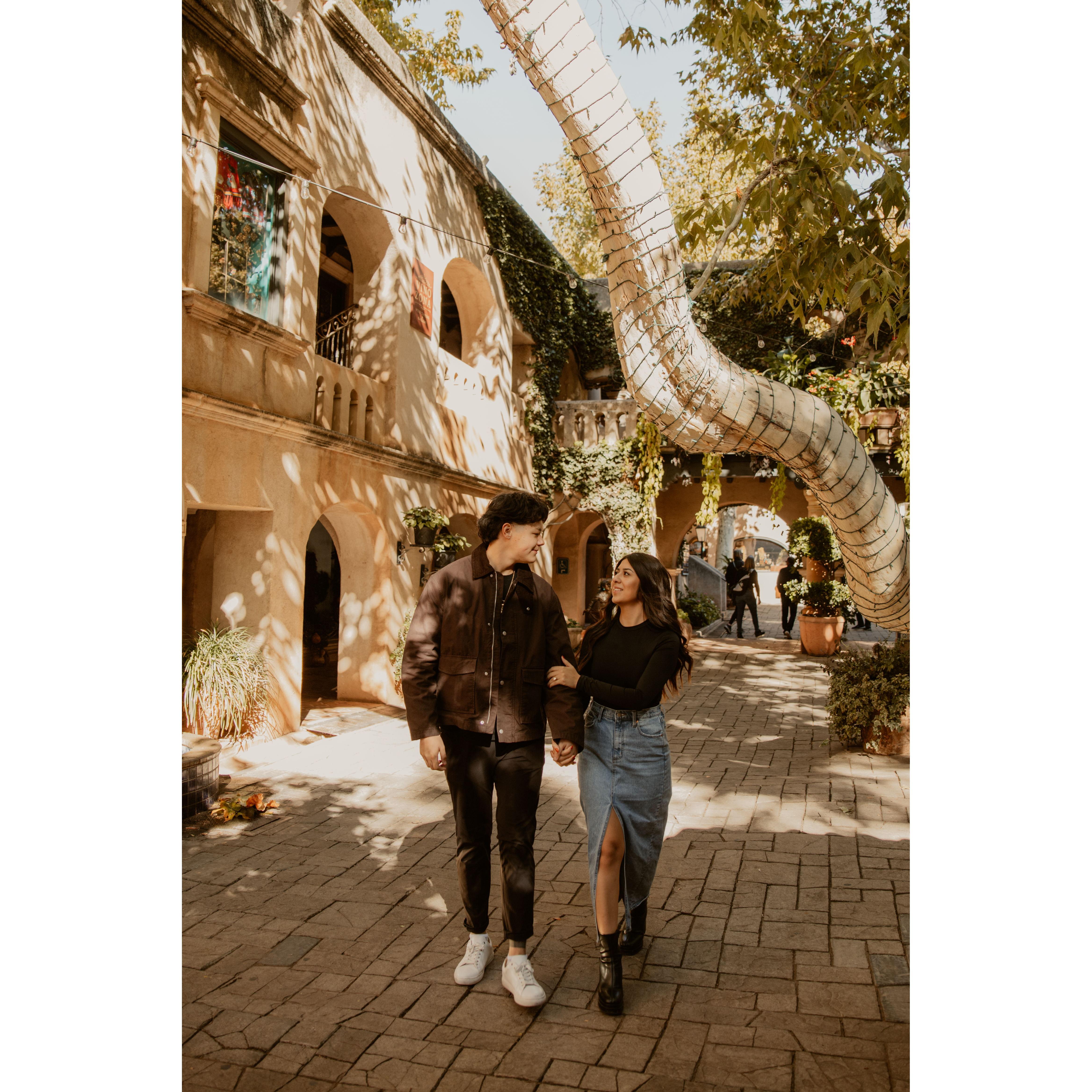 Day of the engagement!