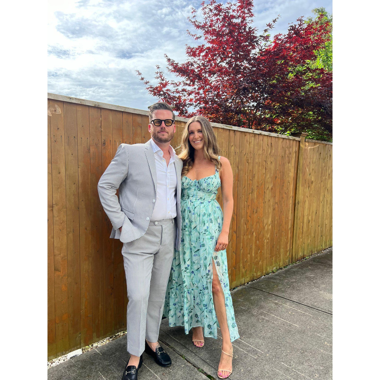 We've loved celebrating so many of our friends at their weddings and can't wait to have you all with us for ours! This photo was taken in Newport, RI celebrating our friends Casey & Kenny.