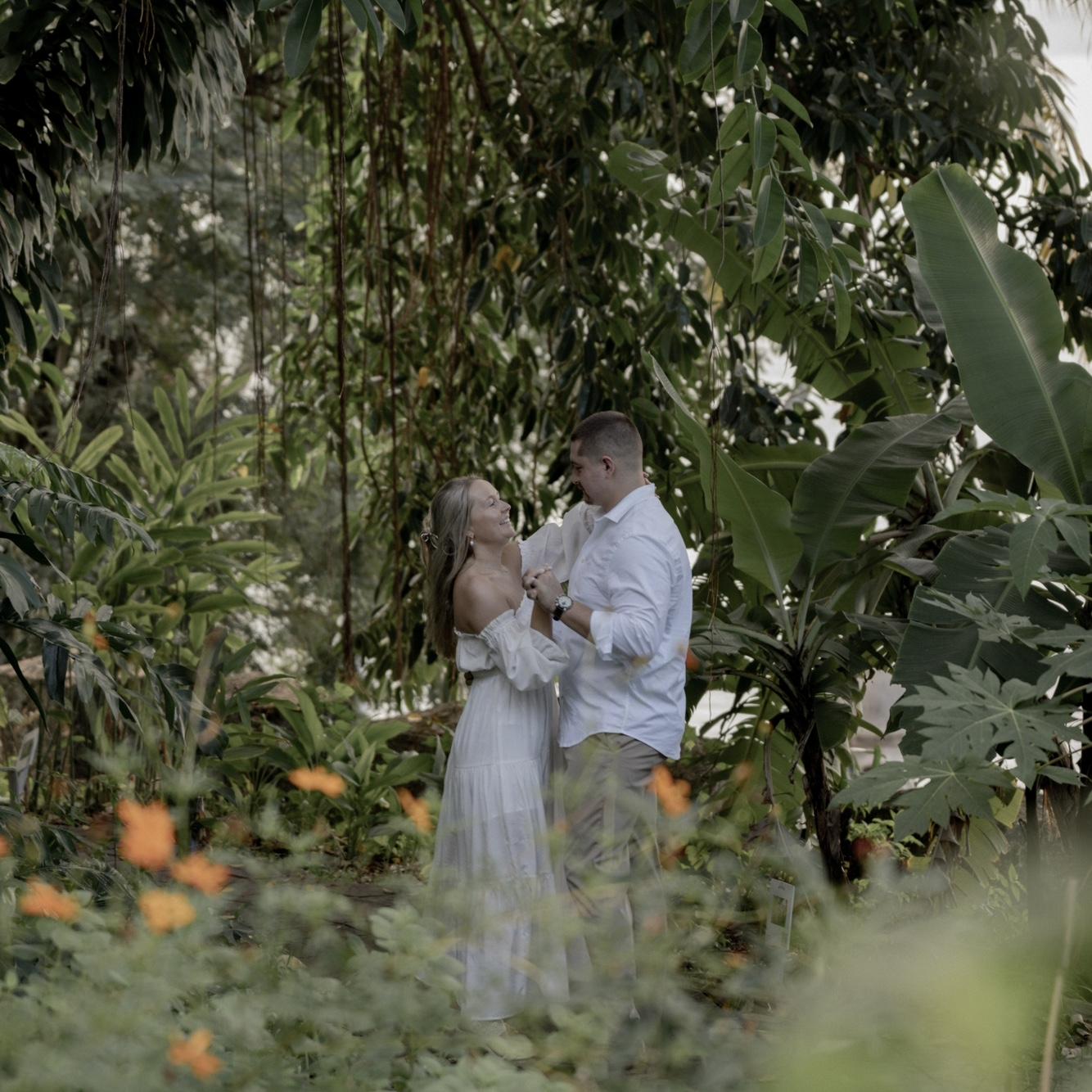 Engagement photos in Puerto Rico!! Moments after Anthony got a flat tire in Old San Juan (: