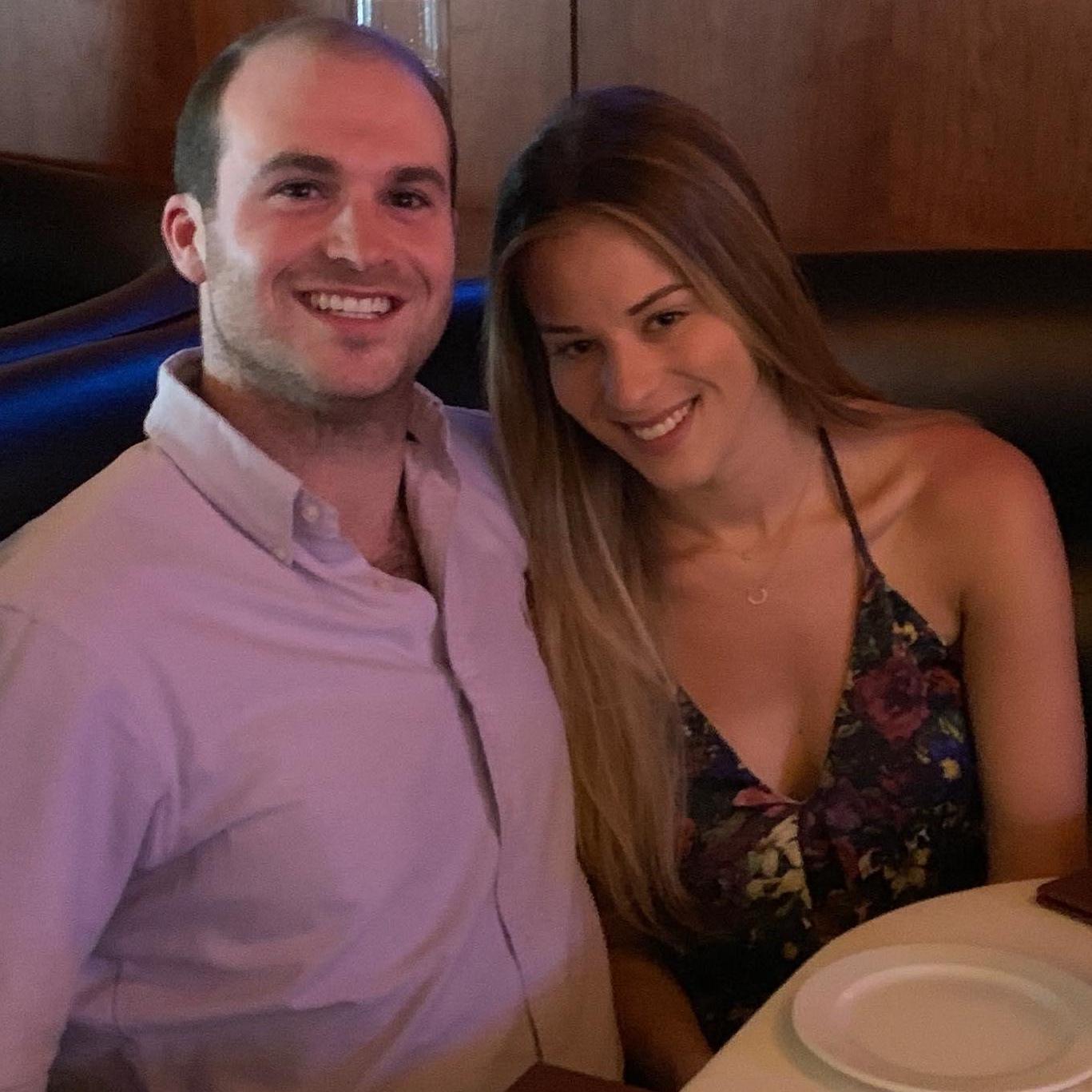 At dinner before seeing Michael Bublé in concert