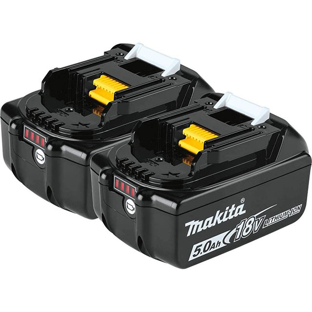 Makita BL1850B-2 18V LXT Lithium-Ion 5.0Ah Battery Twin Pack