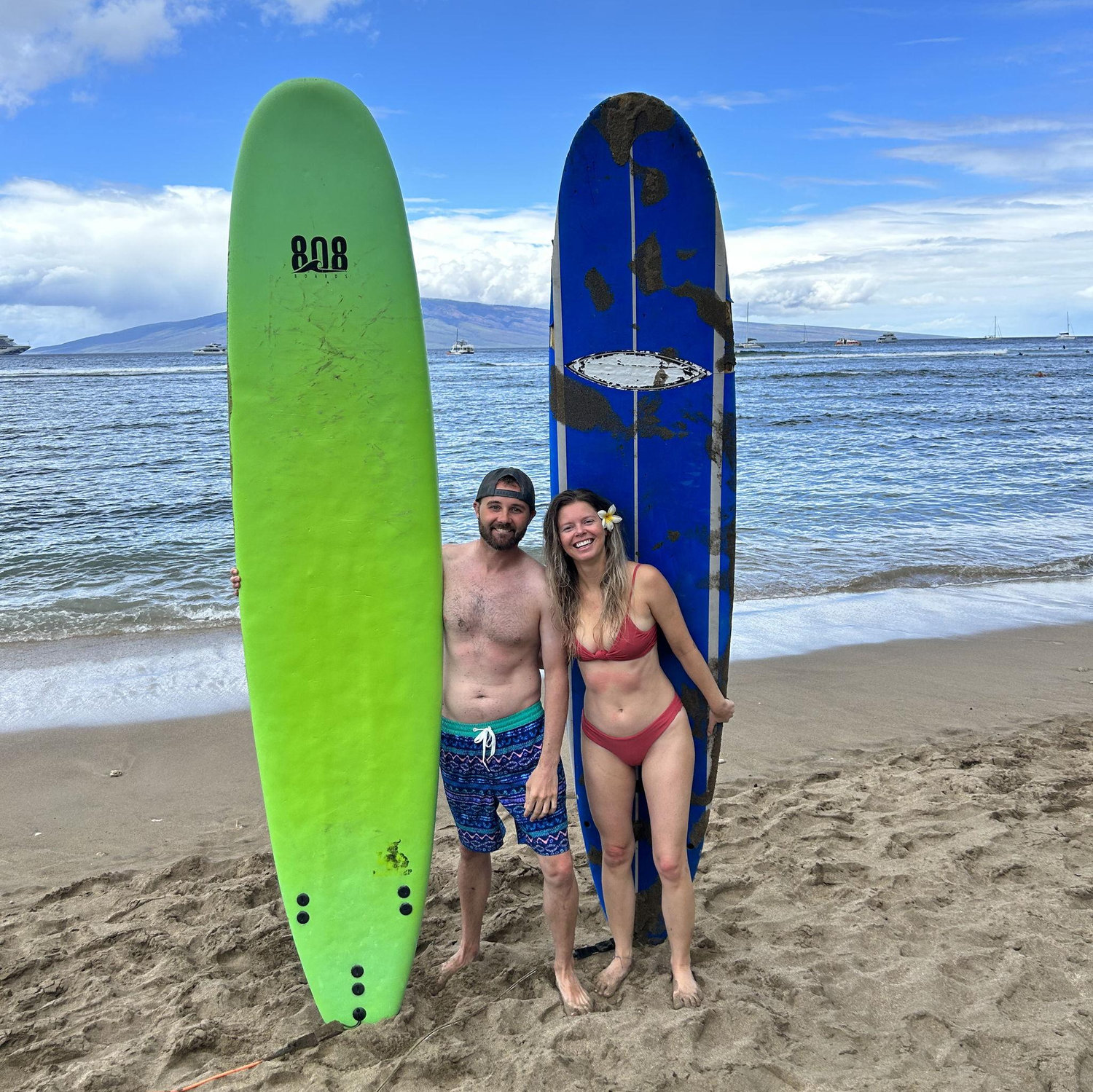 Surfing in Hawaii