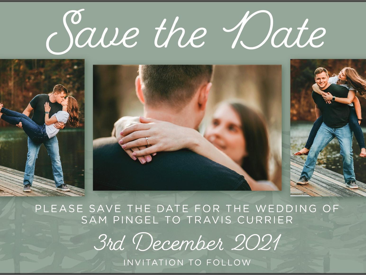 The Wedding Website of Travis Currier and Samantha Pingel
