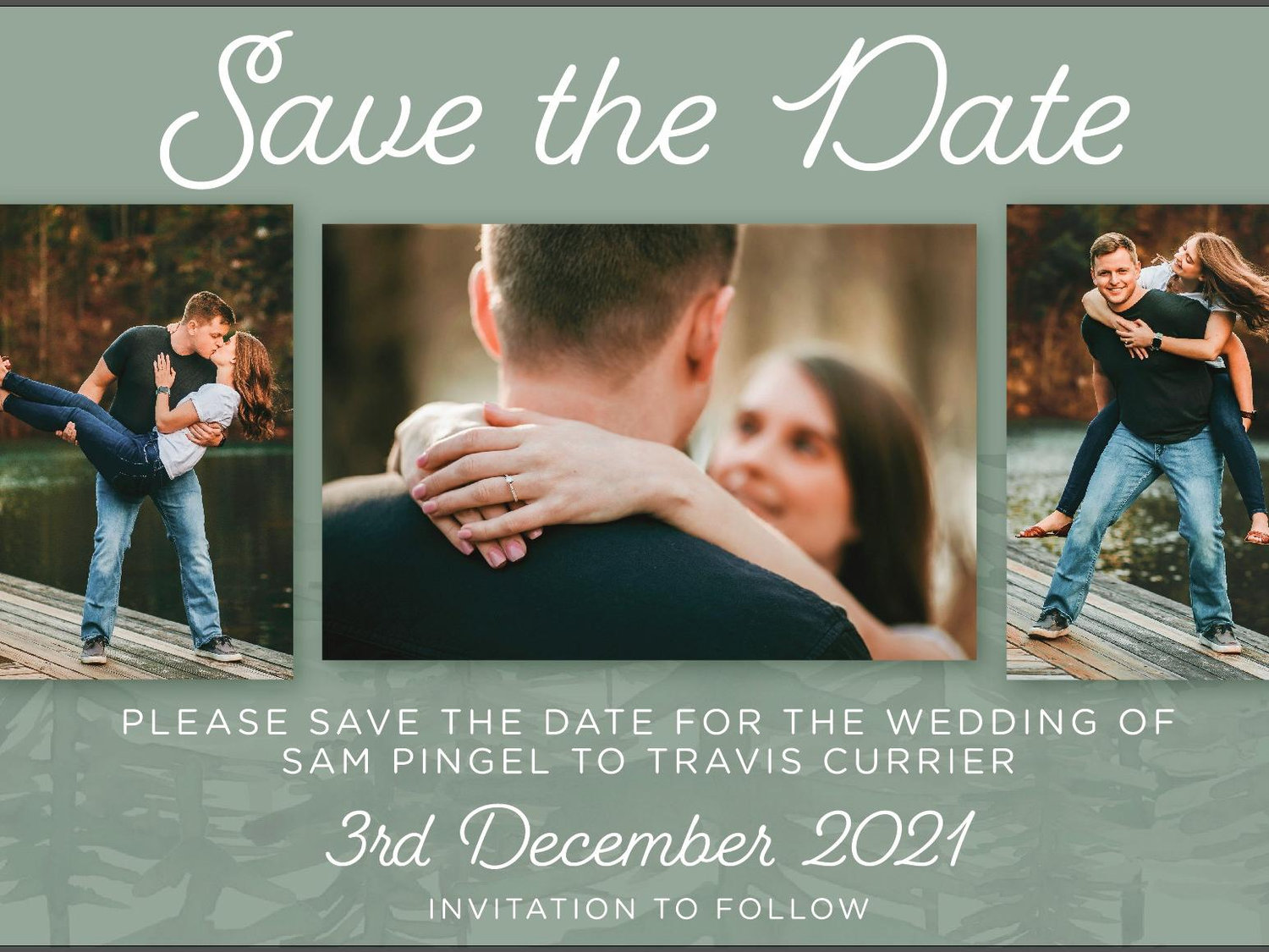 The Wedding Website of Travis Currier and Samantha Pingel