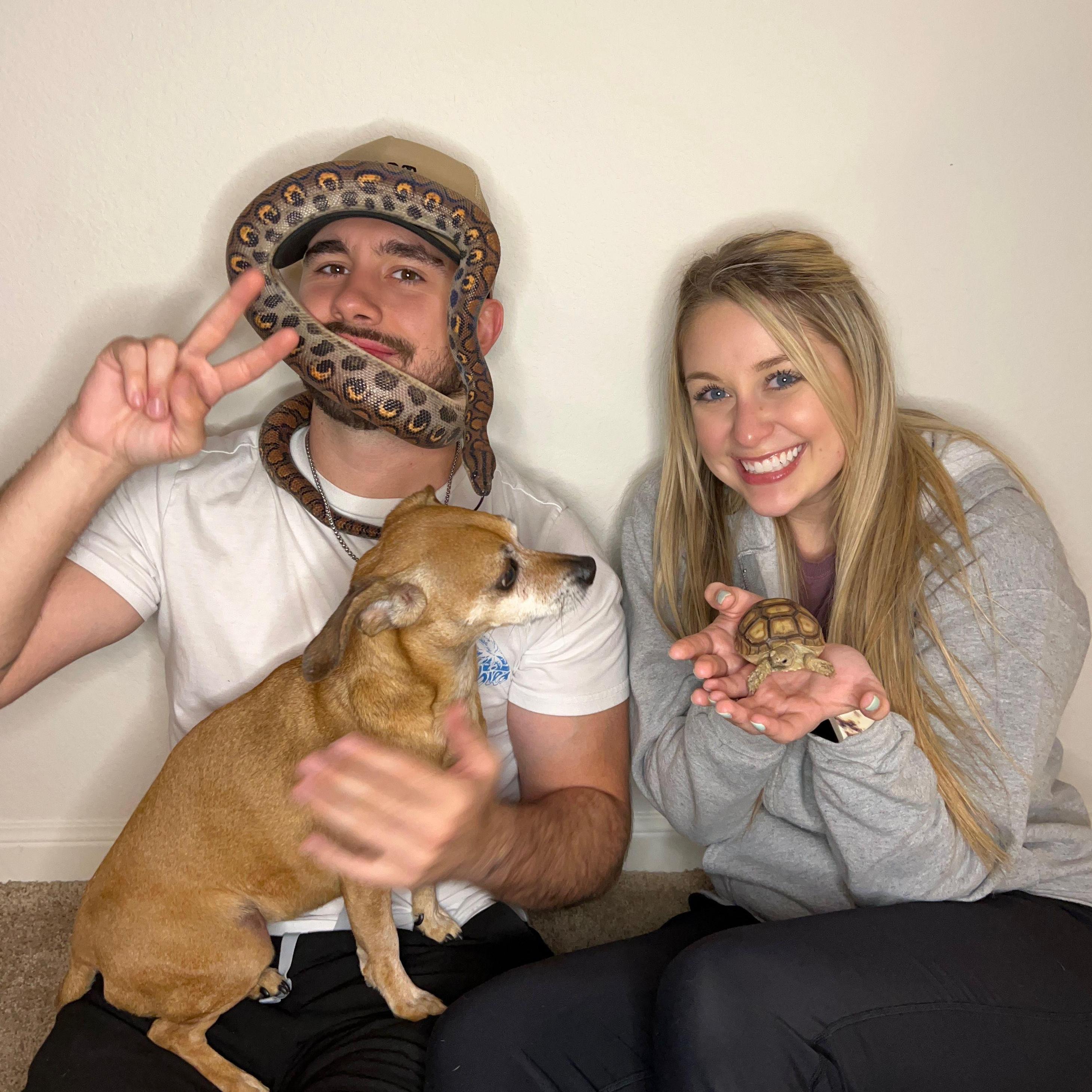 Family photo... featuring Arco, Lilly, & Rudy
