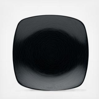 Black on Black Square Platter