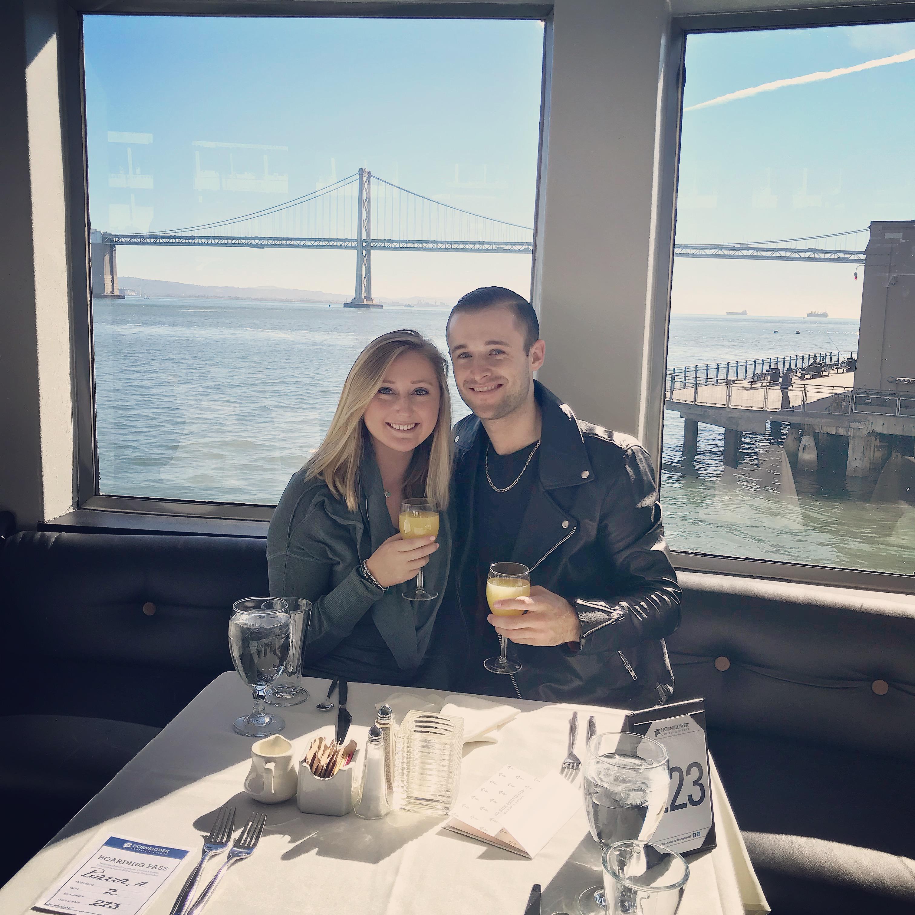 10-23-2017: Anniversary brunch cruise in San Francisco