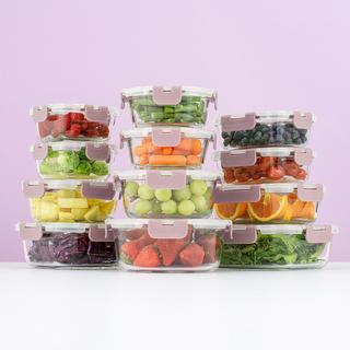 JoyFul 24-Piece Food Storage Container Set with Lid