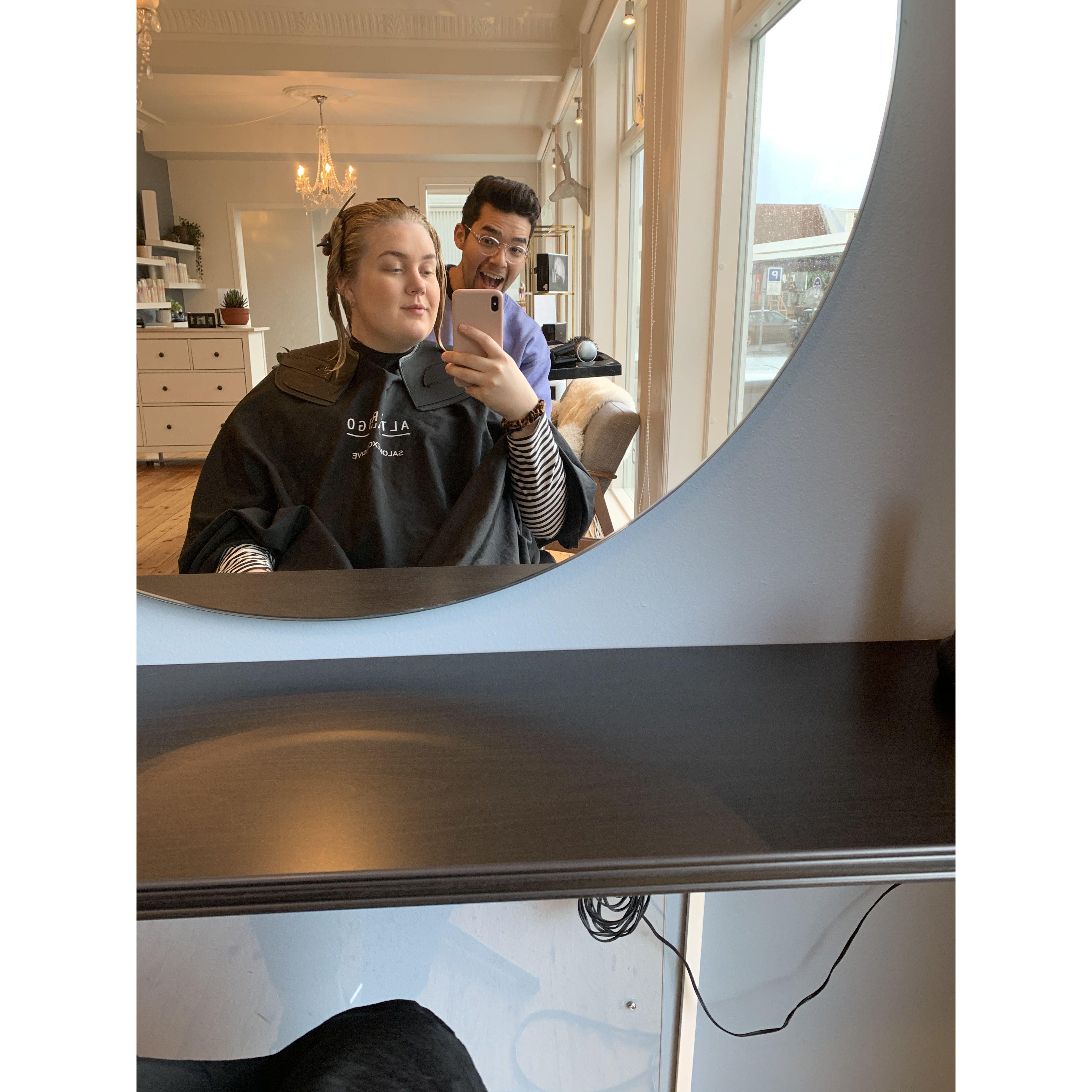 Many haircuts.