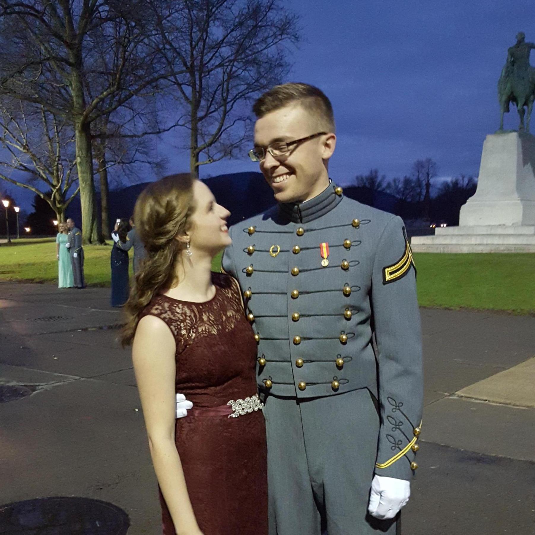 January 2016 - 500th Night at West Point - The first Military Ball together.