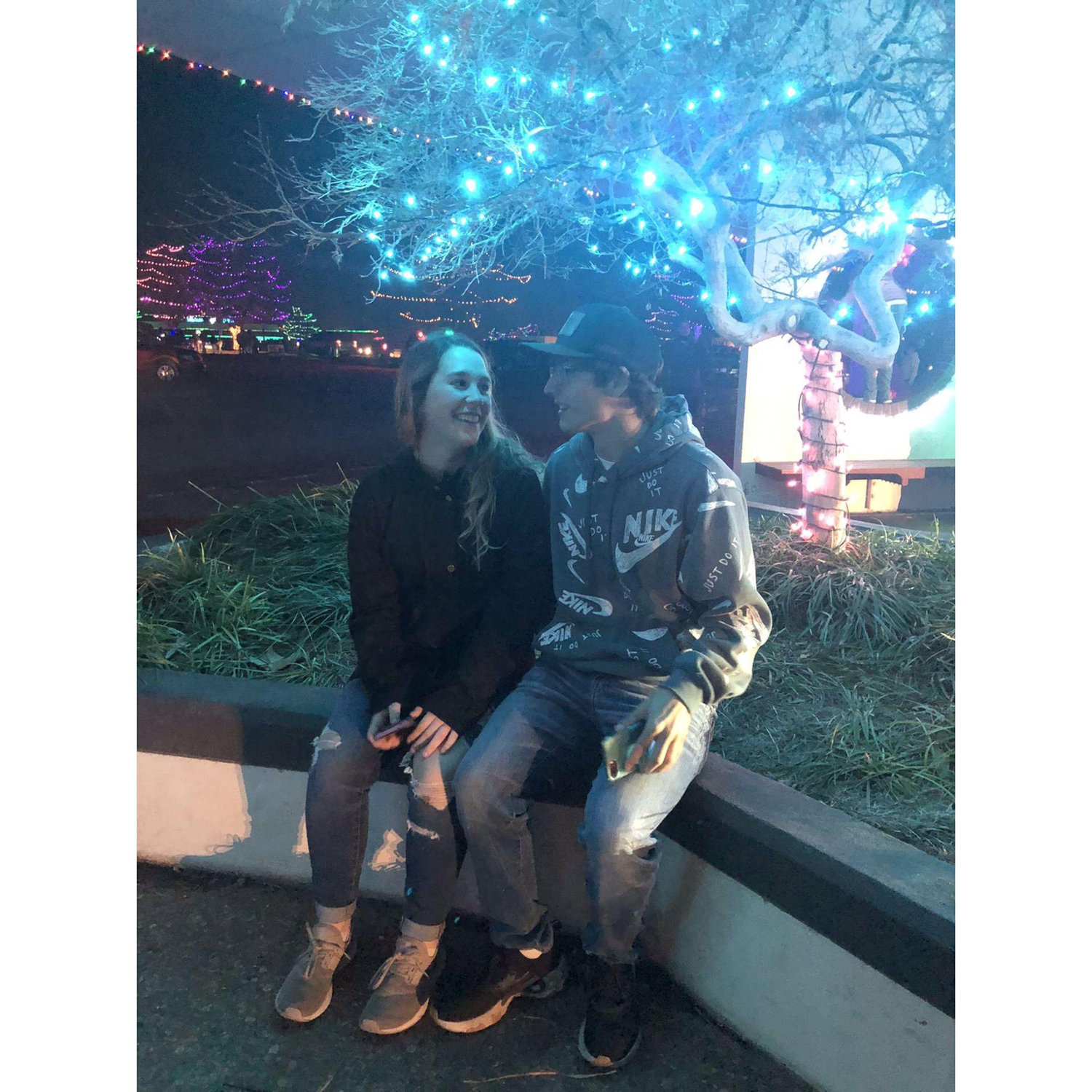 Our first date