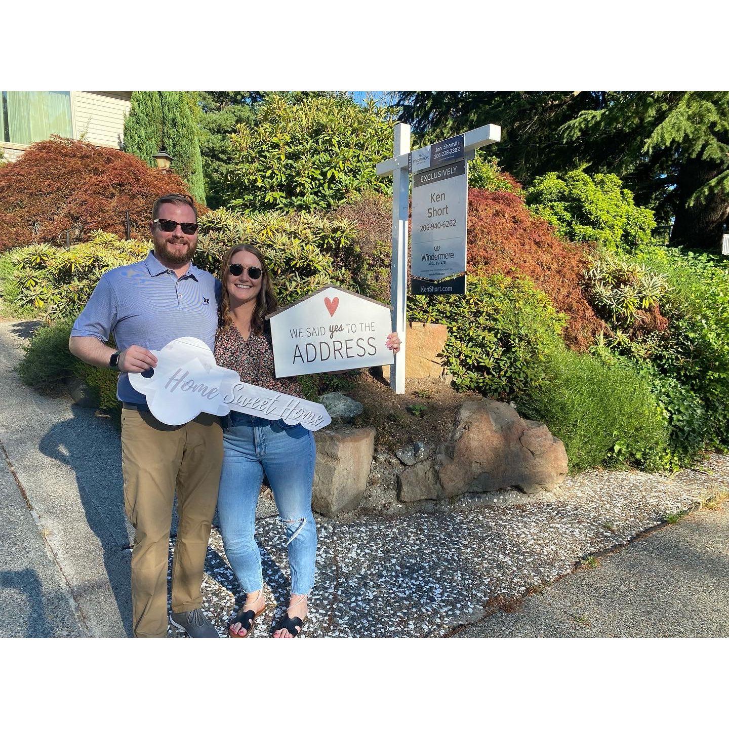 First Home! Greenlake, WA August 2022