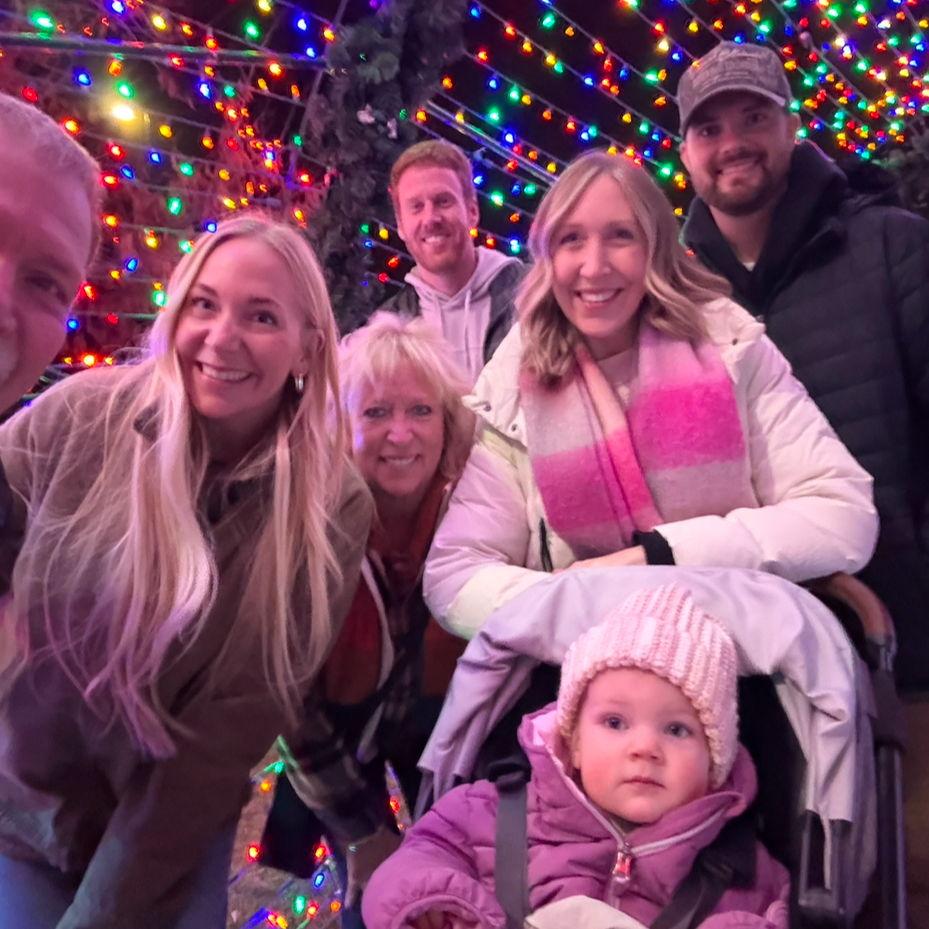 Christmastime with Lo's family