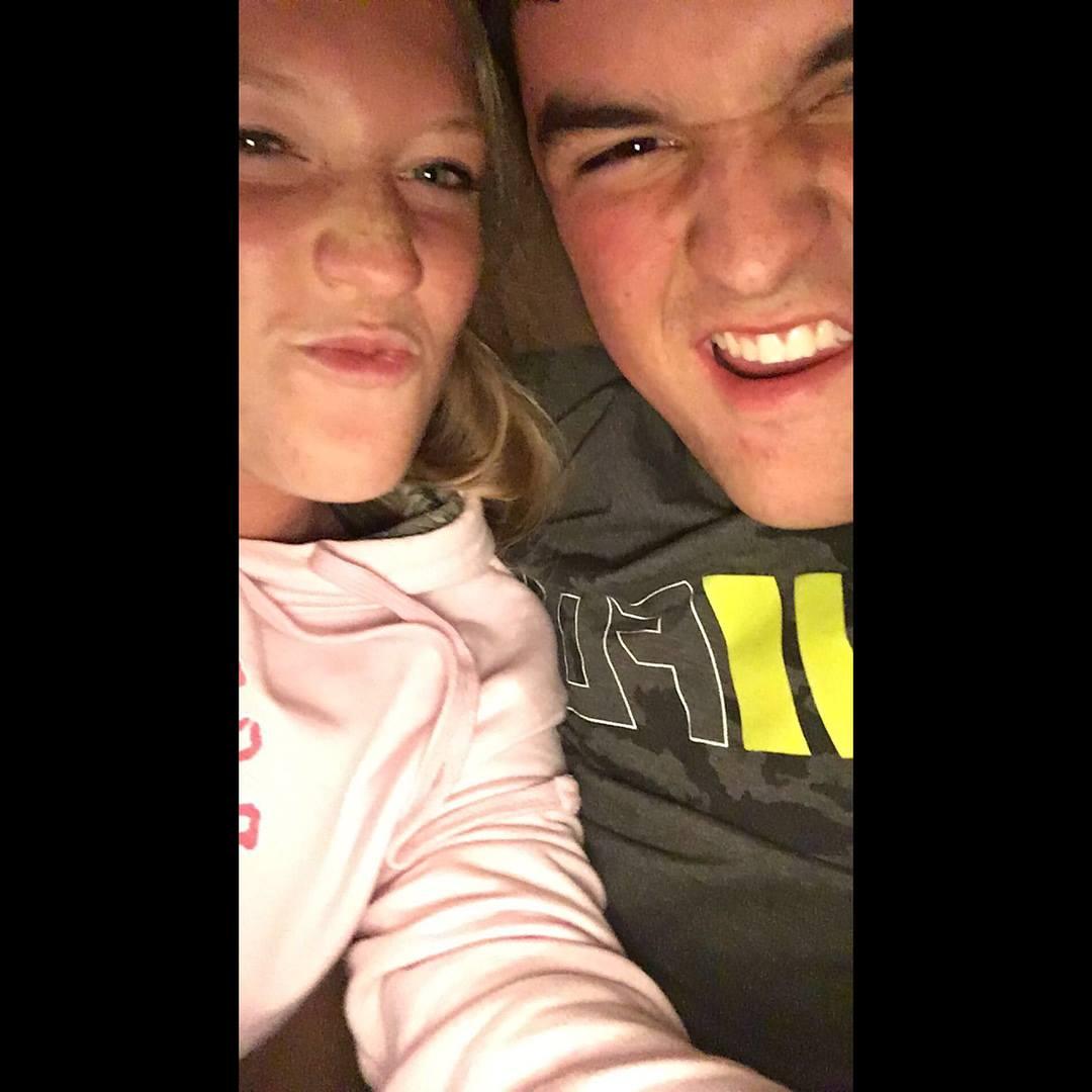 Just being goofballs 