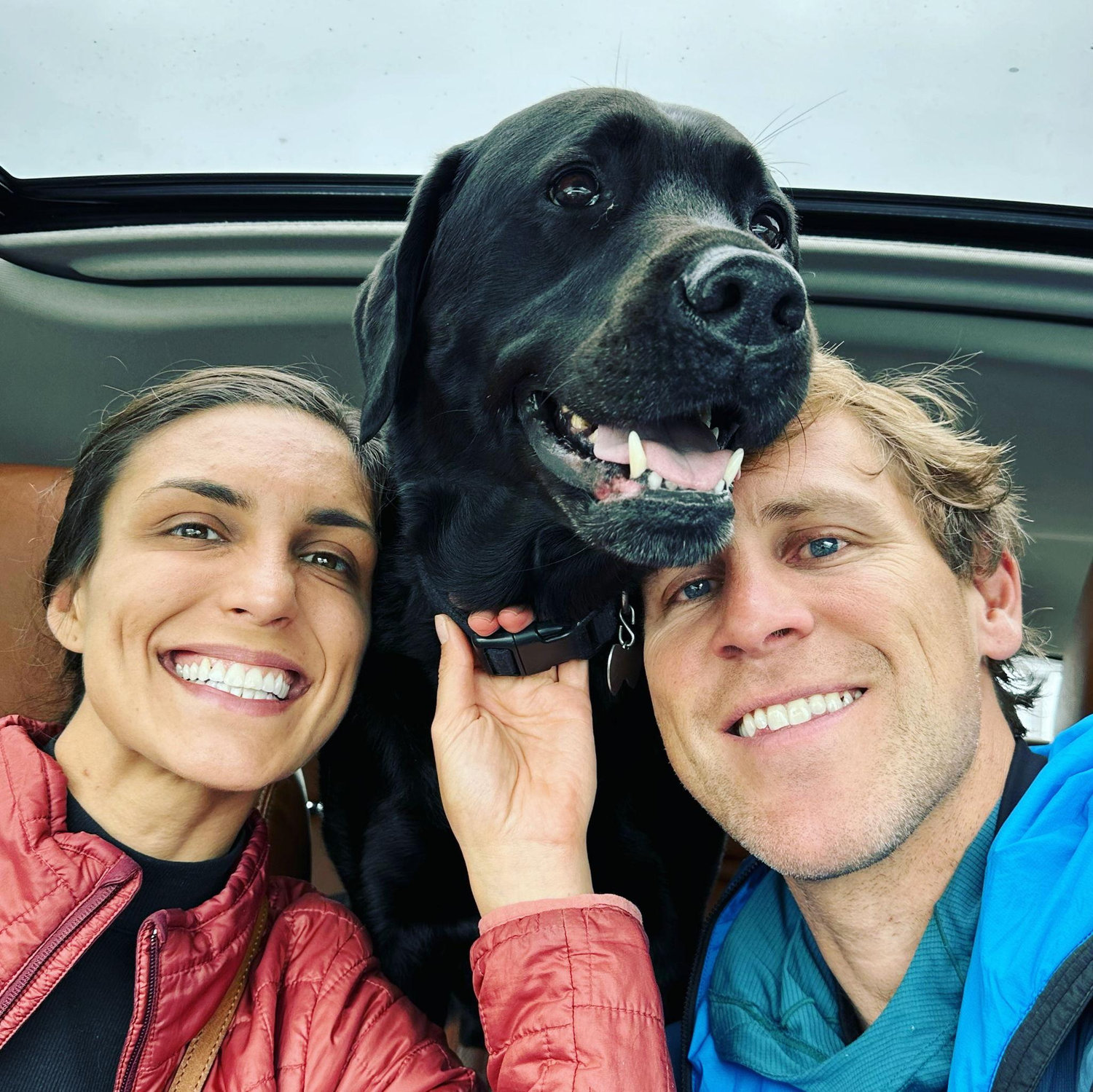 Family reunion after Bryan's return from Mount Everest