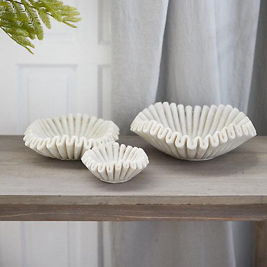Ruffled Marble Bowl - Medium | Terrain