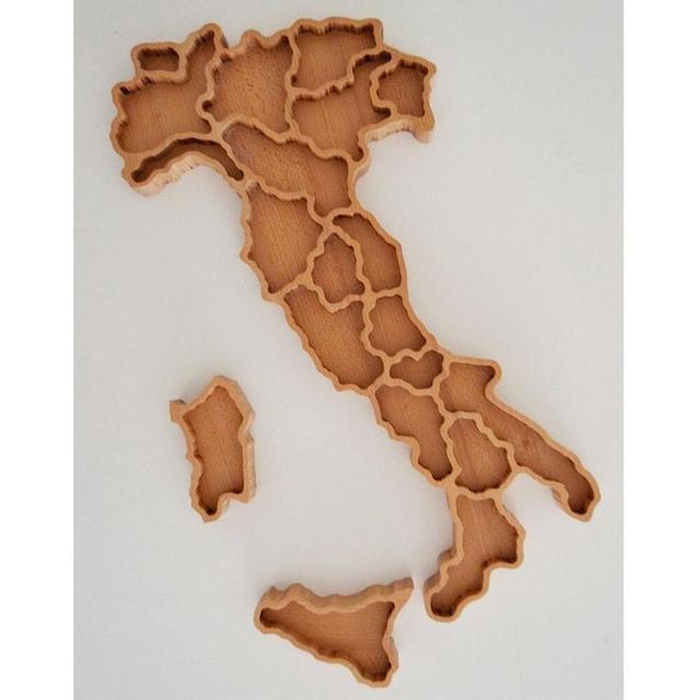 Tagliere Italia Tridimensionale