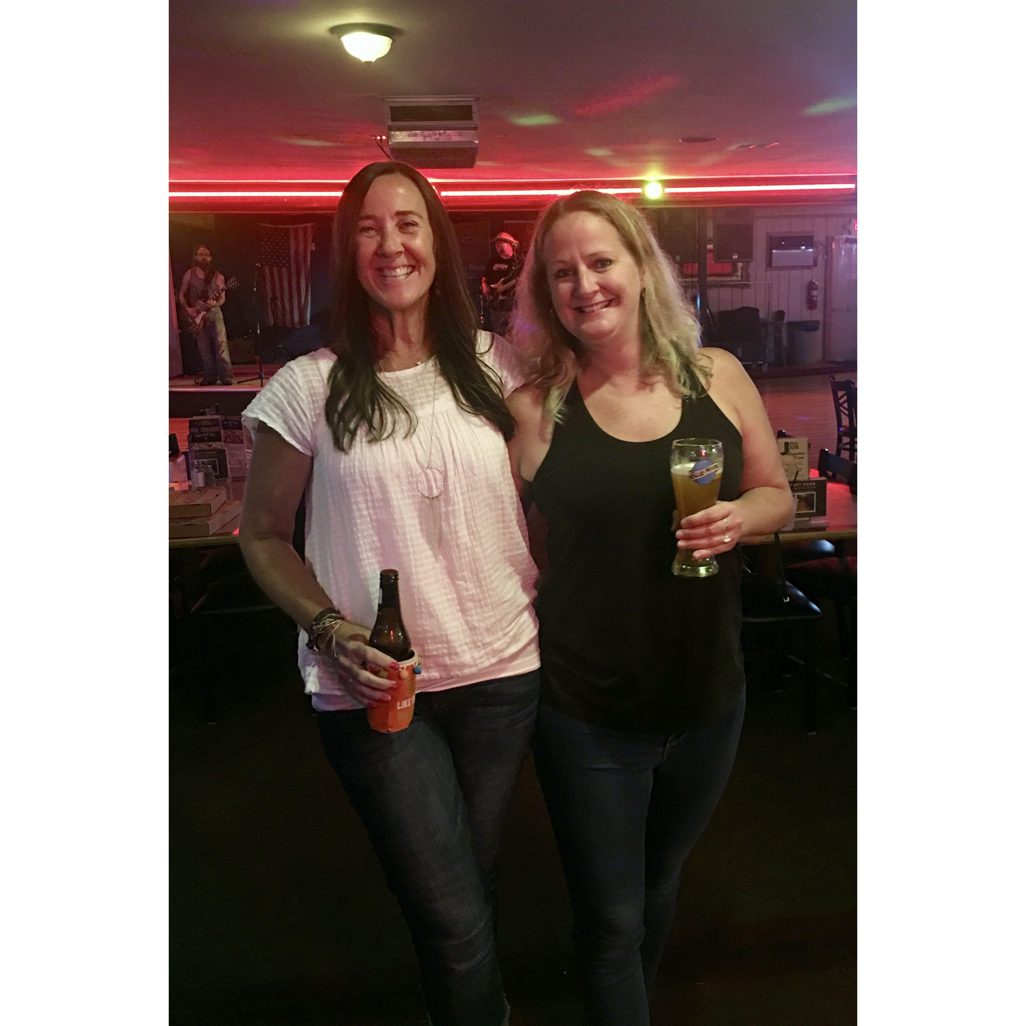 Debbie & Julie at Jim & Jack's September 2019