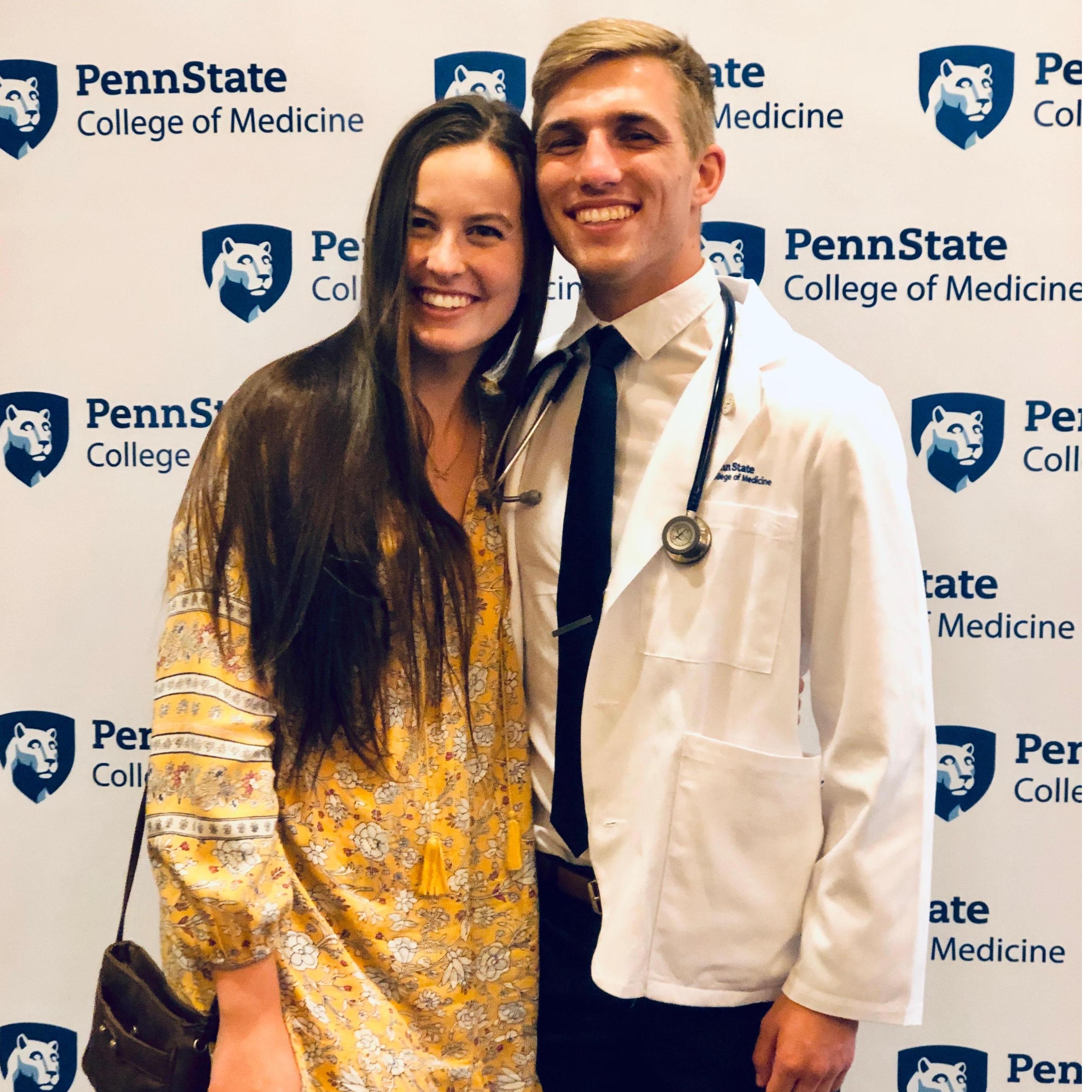 2019: Matthew's White Coat Ceremony