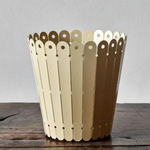 Painted Lady Waste Bin (Dune)