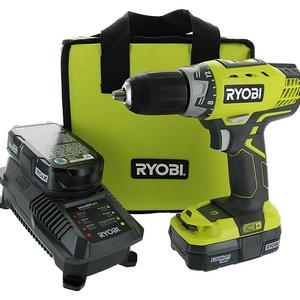 Ryobi P1811 One+ Compact Drill / Driver Kit (5 Piece Bundle