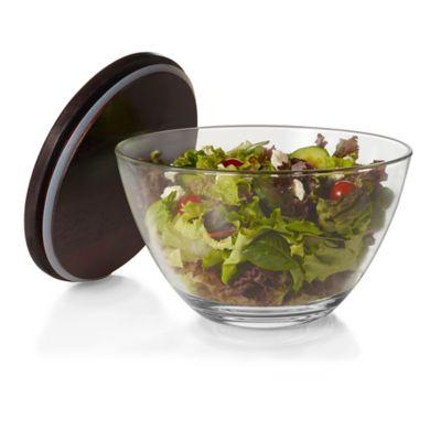 Libbey® Urban Story Extra-Large Glass Bowl with Wood Lid