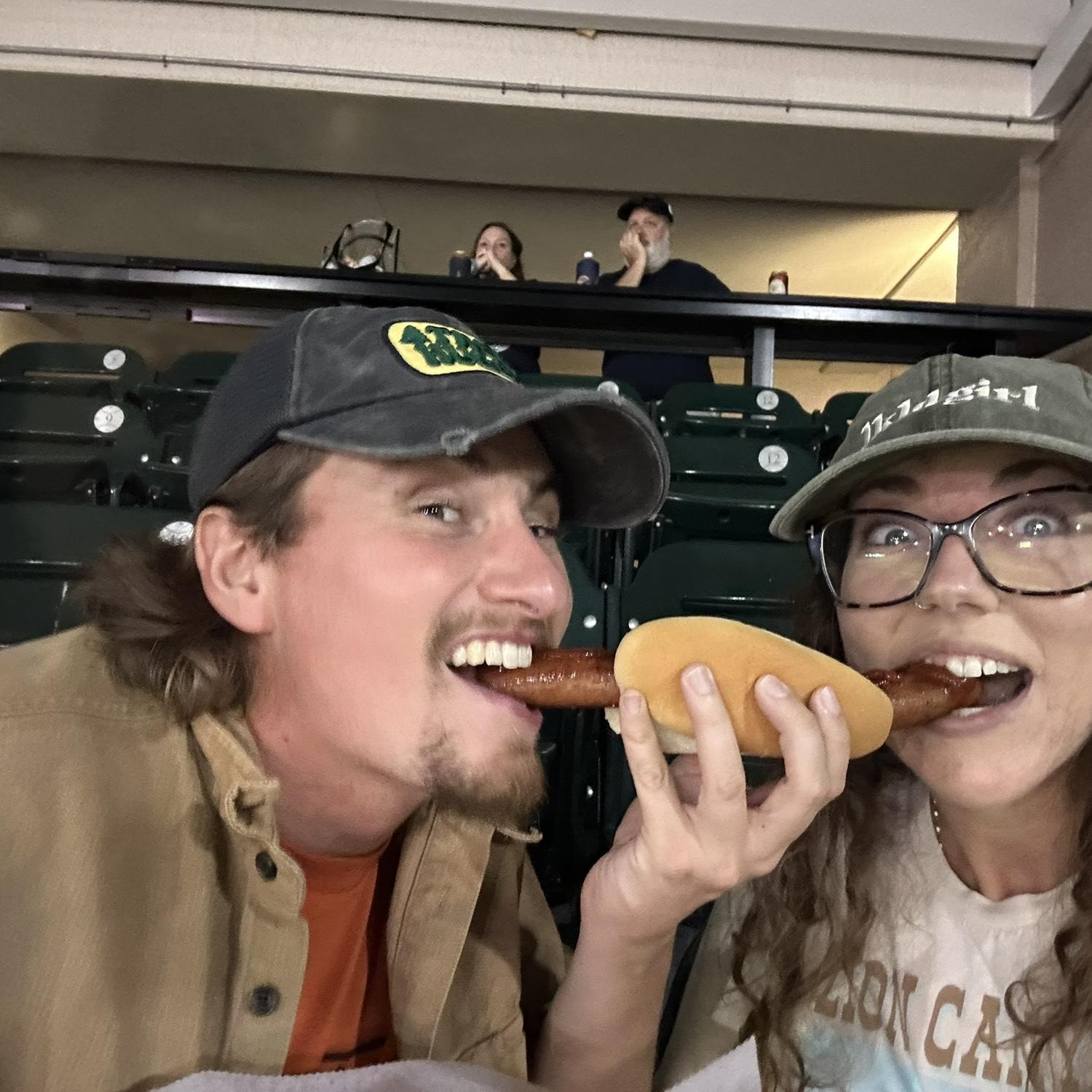 “You wanna Lady and the Tramp this hotdog with me?” -Shelby