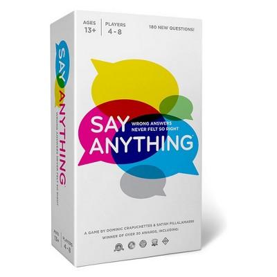Say Anything 10th Anniversary Board Game