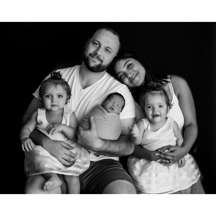 our first portrait as a family of five <3