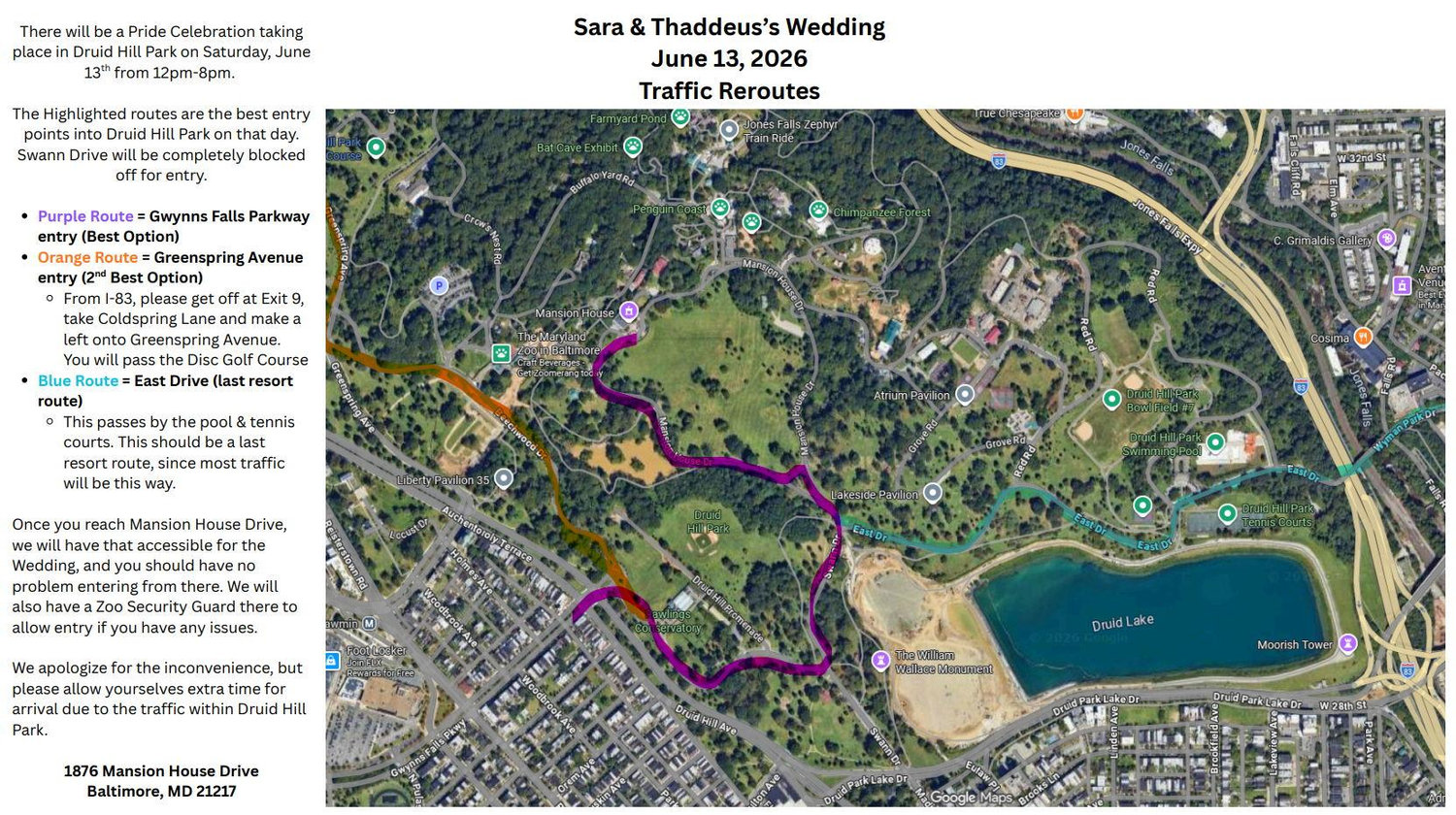 The Wedding Website of Thaddeus Atkins and Sara Lucas