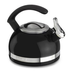 KitchenAid KTEN20CBOB 2.0-Quart Kettle with C Handle and Trim Band - Onyx Black