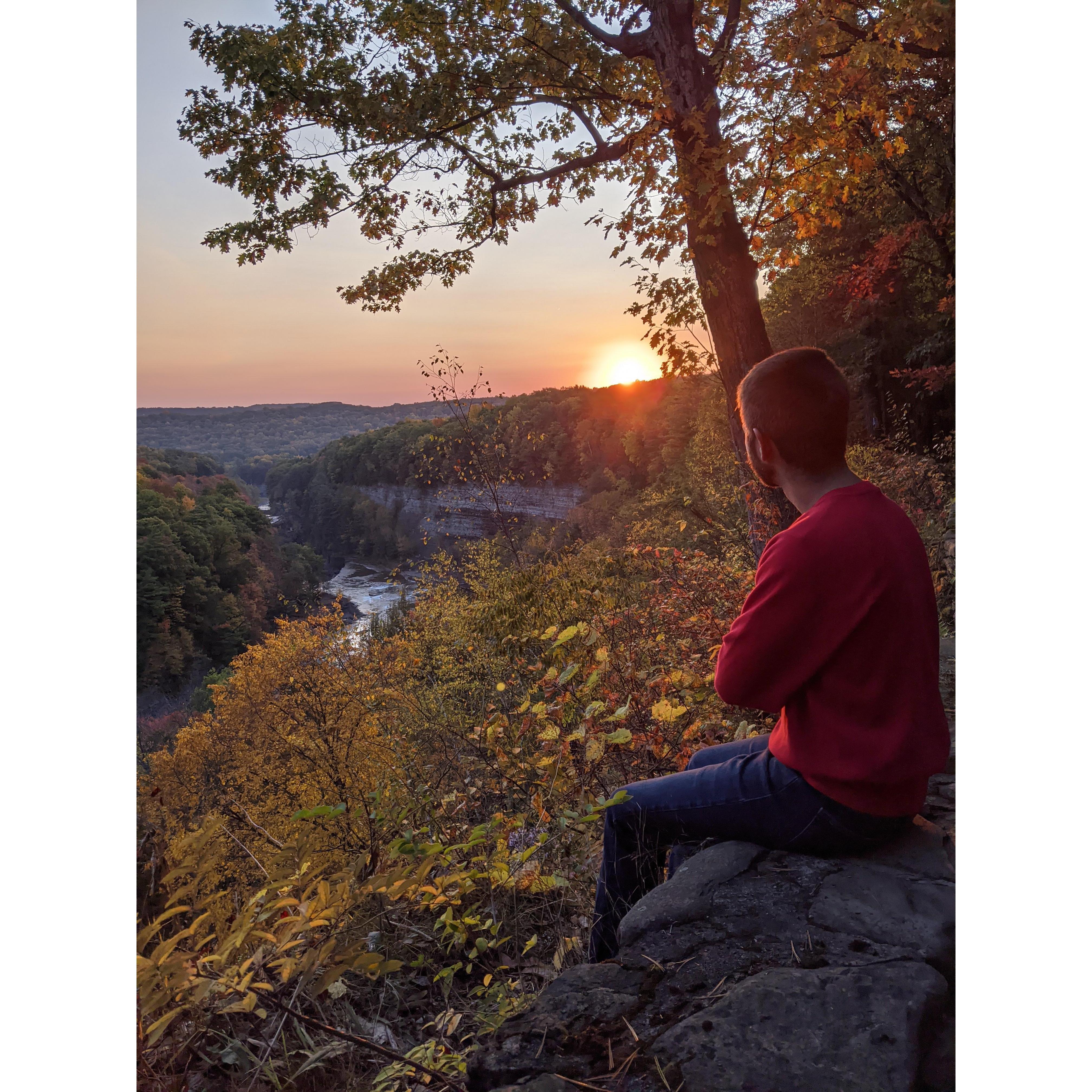 Sunrise adventures at Letchworth (est. 2020)
