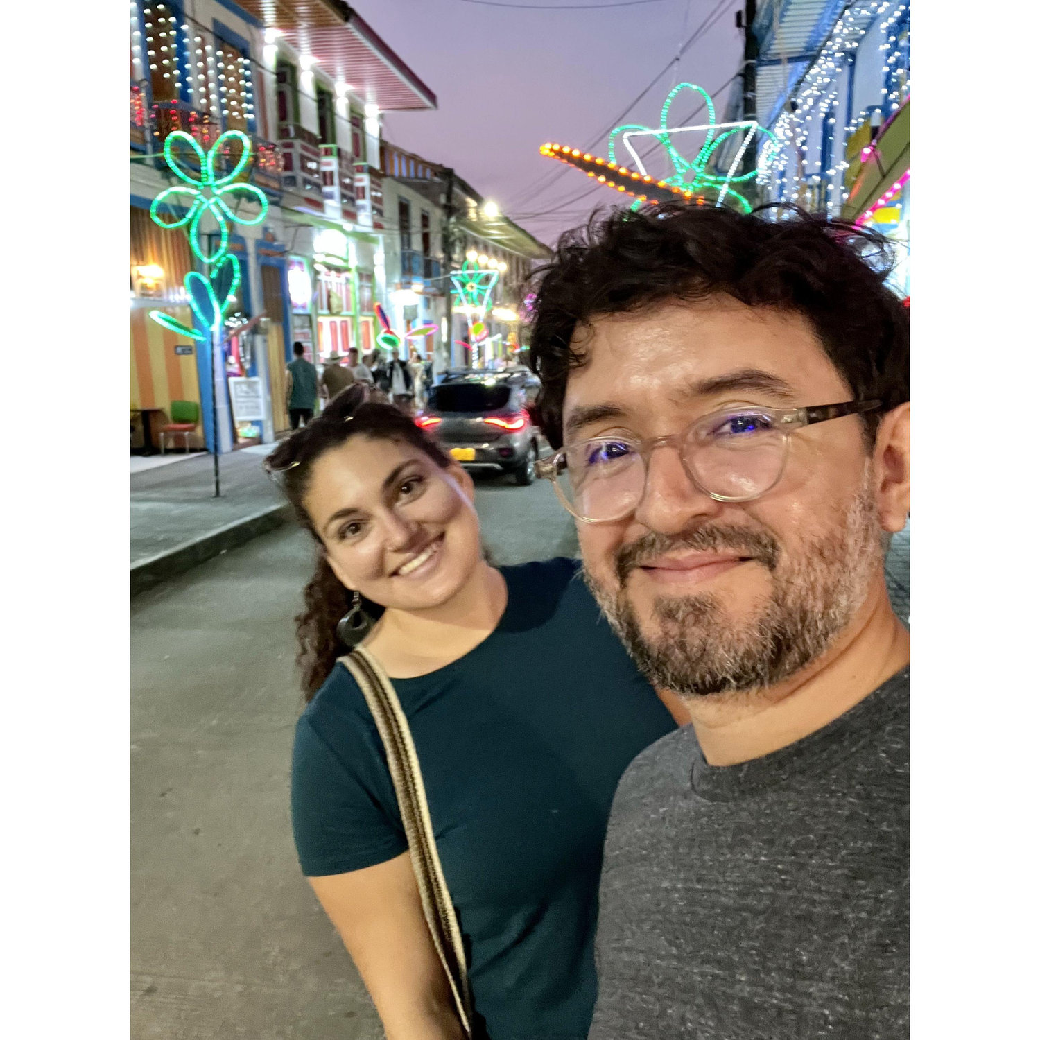 In a little town called Finlandia near Pereira, where Sebastian's mom is from in Colombia (2023)