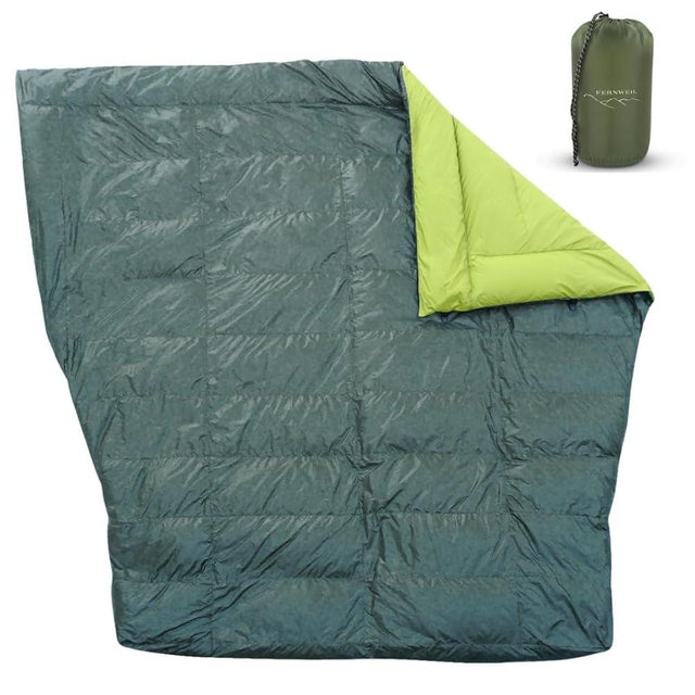 Ultralight Sleeping Bag Top Quilt 850 Down Ultralight Backpacking Camping Blanket