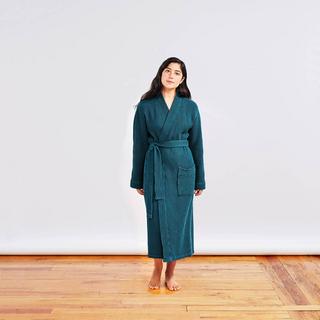 Unisex Organic Waffle Robe