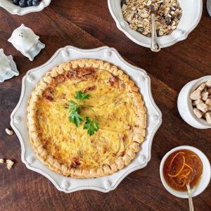 Juliska Berry & Thread Kitchen & Baking Pie Dish - Whitewash