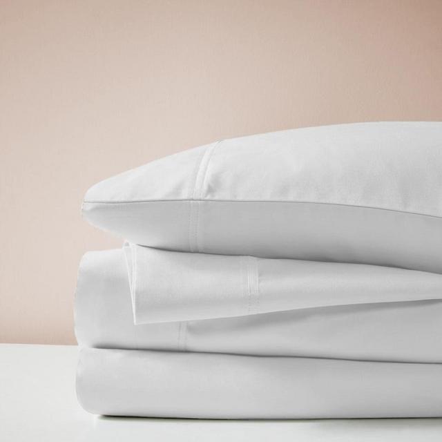 Eucalypso Classic Sheet Set, Queen, White