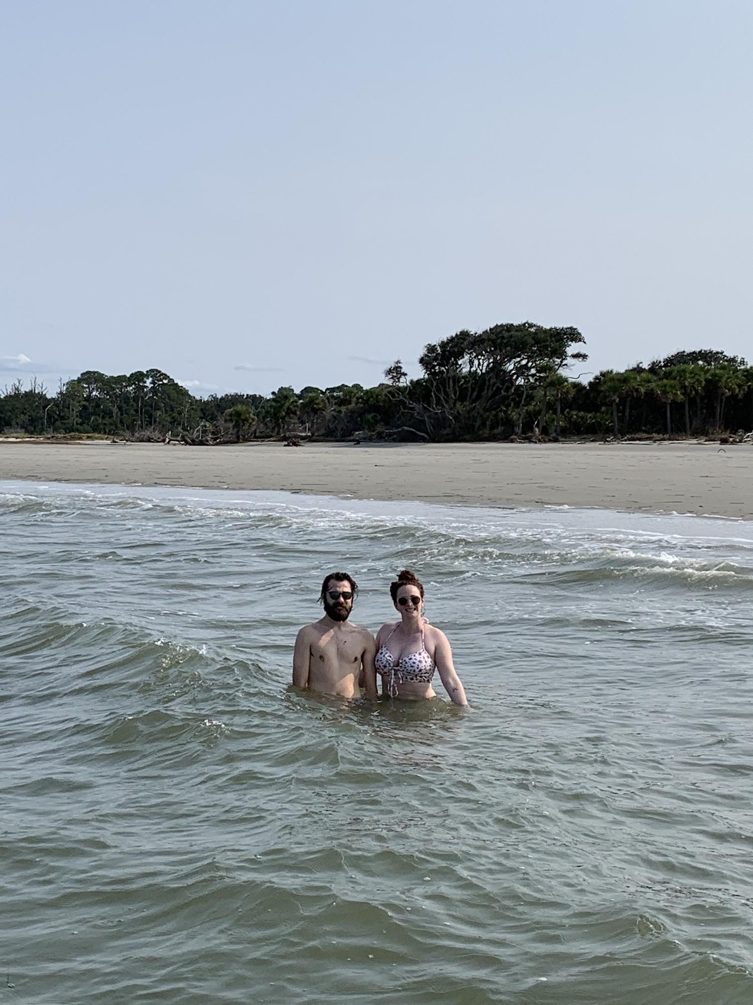 Savannah! We almost got stranded on this beach 😅