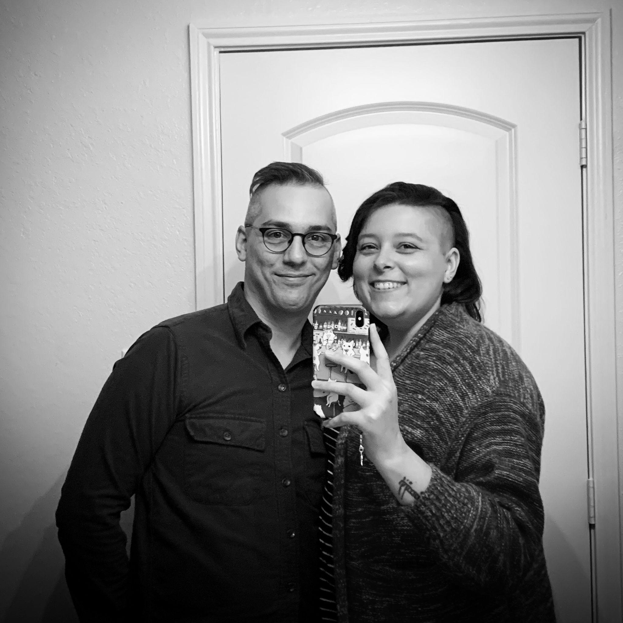 One of our first photos together!