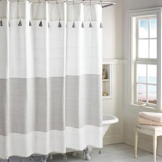 Panama Stripe Shower Curtain