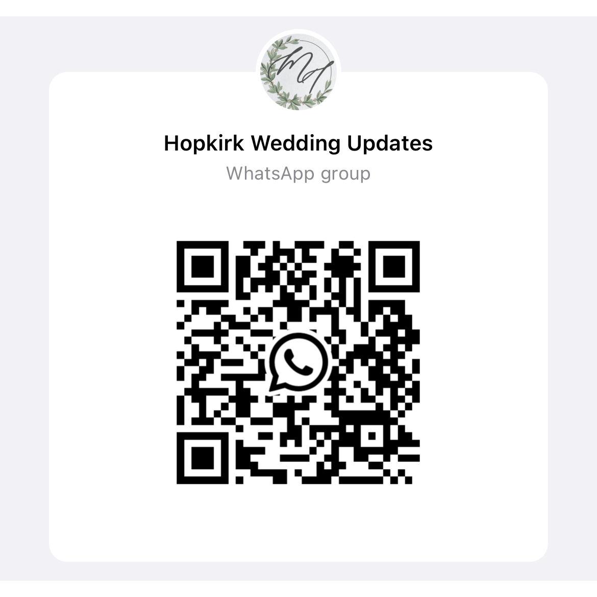 What's App Group for Real Time Updates