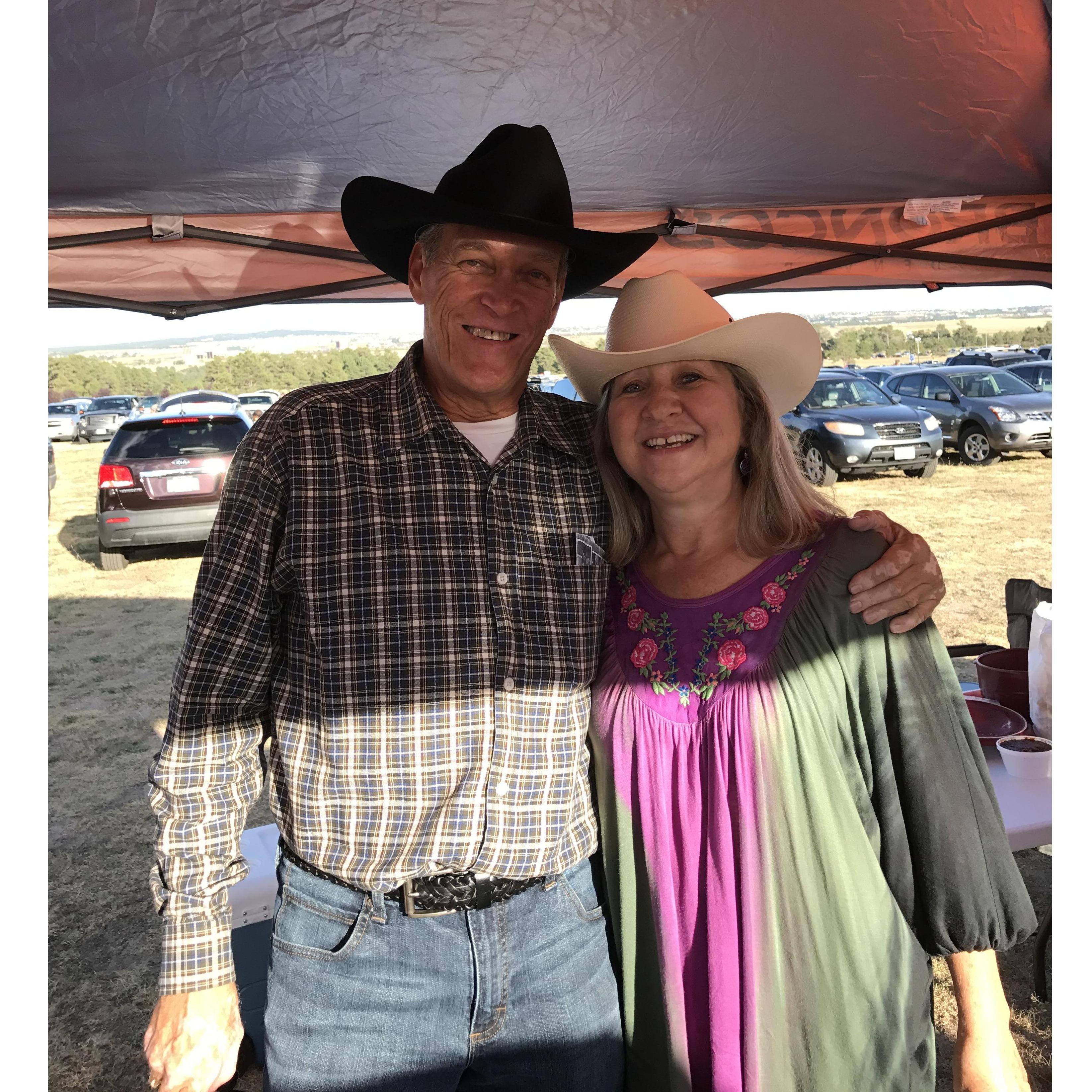 Picture taken at the Blake Shelton Concert at the United States Air Force Academy in Colorado Springs, CO.