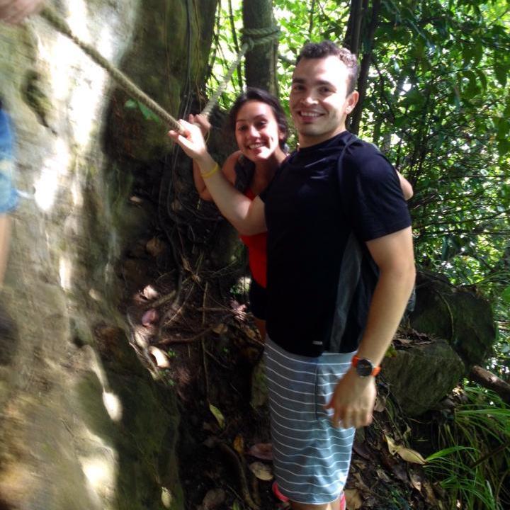Island adventure to Aba Wavine (waterfall into the ocean)