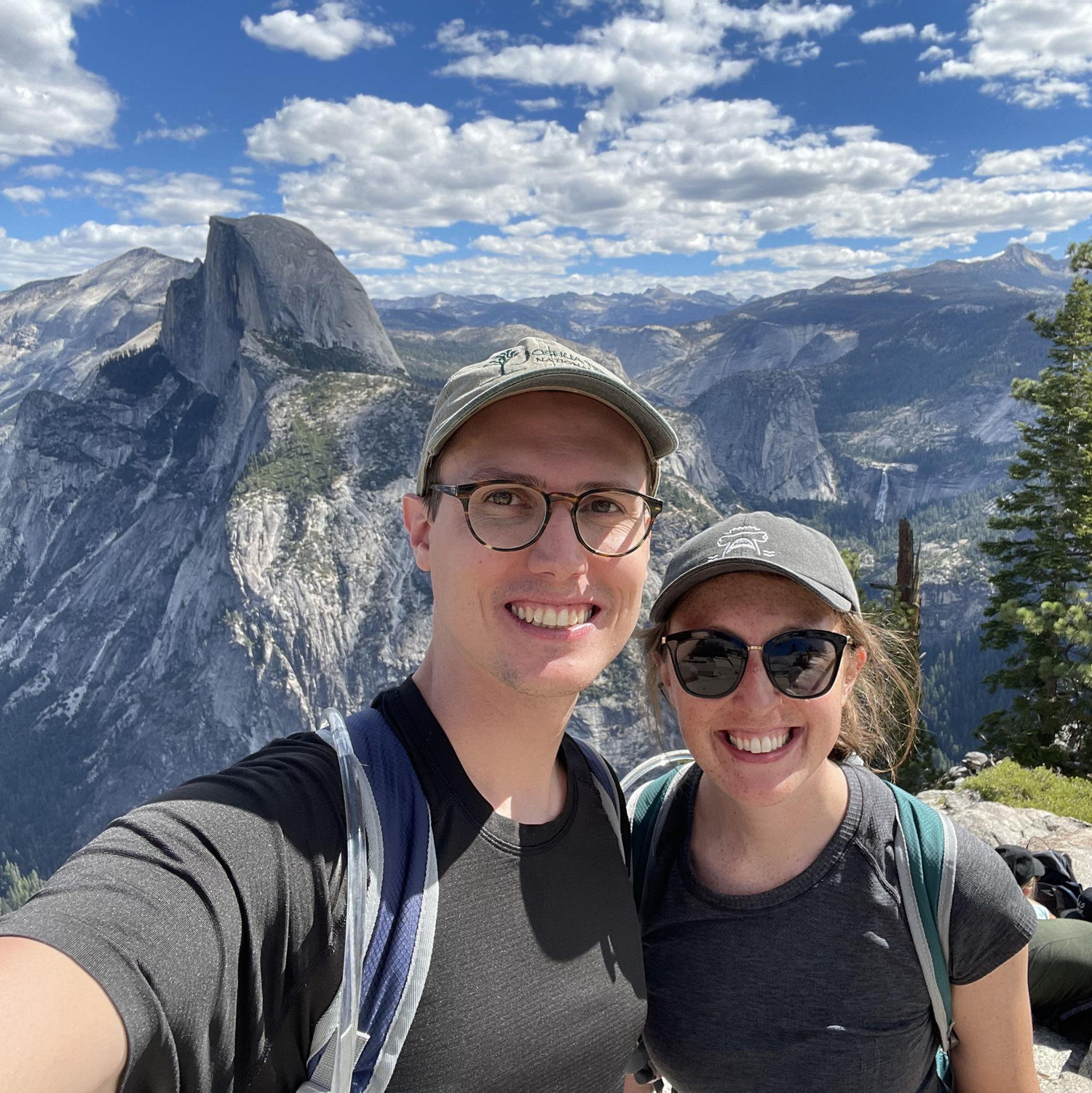 Four-mile trail to Glacier Point in Yosemite, CA